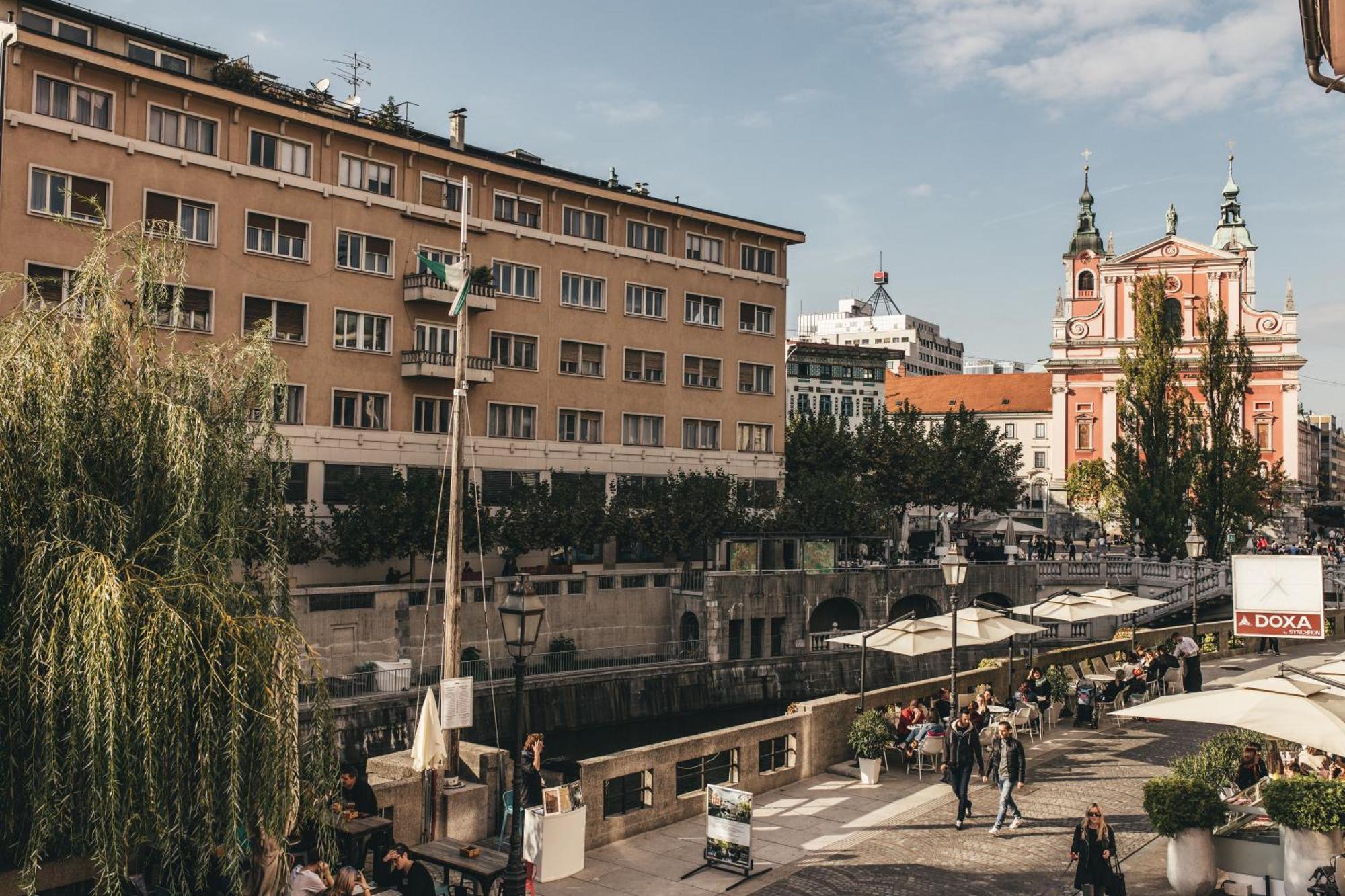 Tromostovje Apartments Ljubljana Buitenkant foto